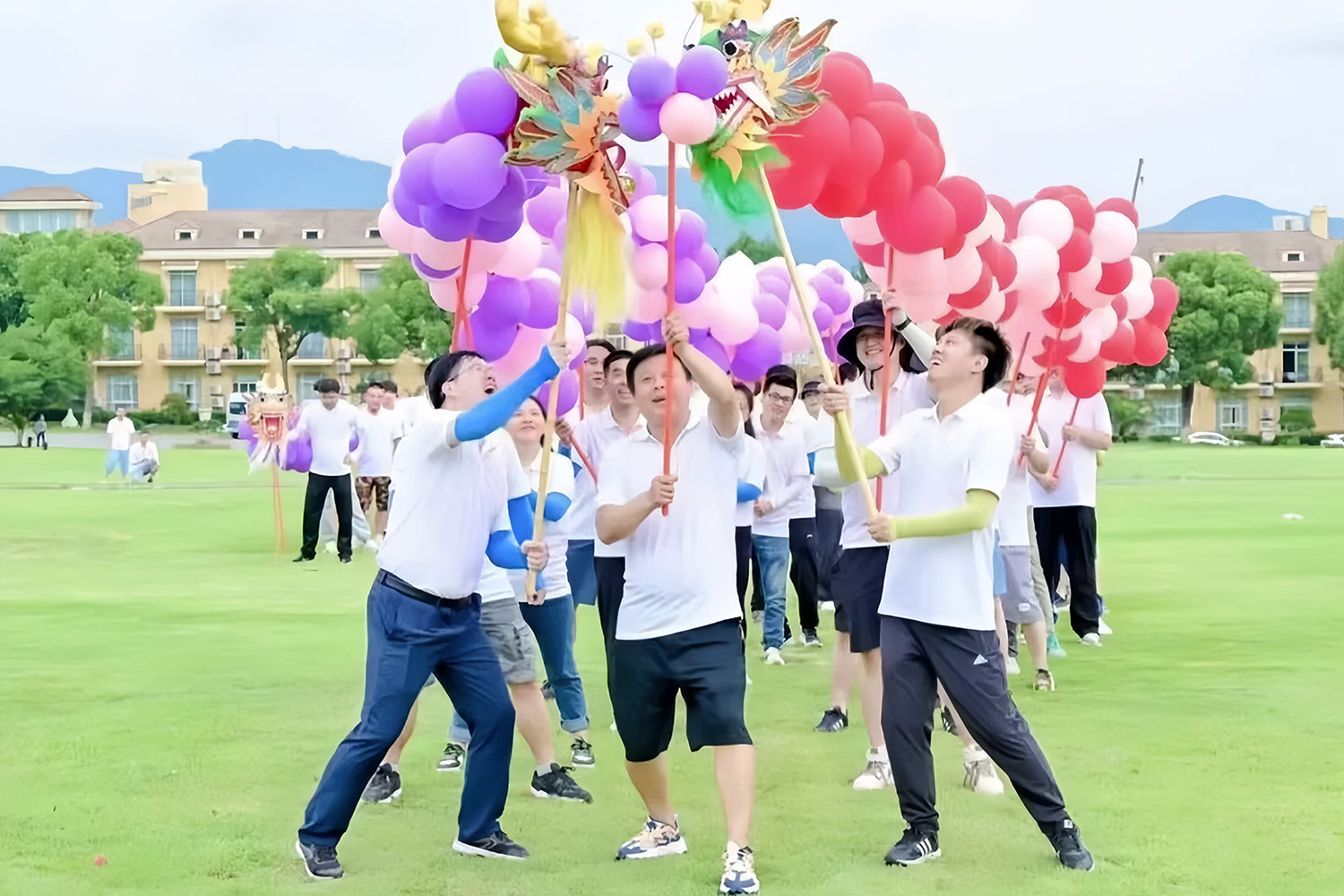户外大型主题团建《龙腾盛世》之一飞冲天
