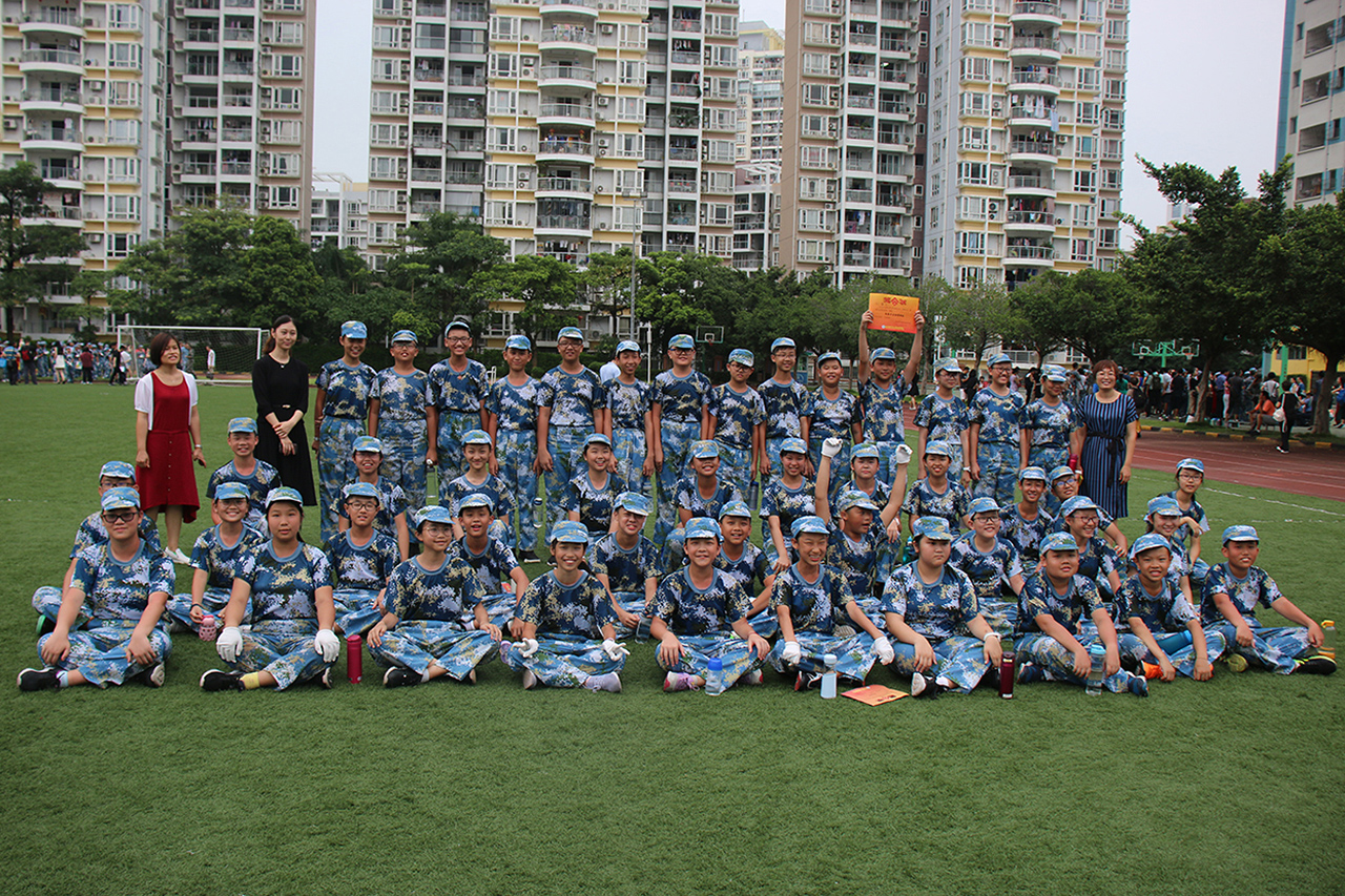 【深圳铁军】百合外国语学校军训