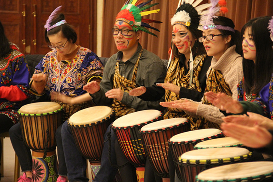主题团建课程—非洲鼓